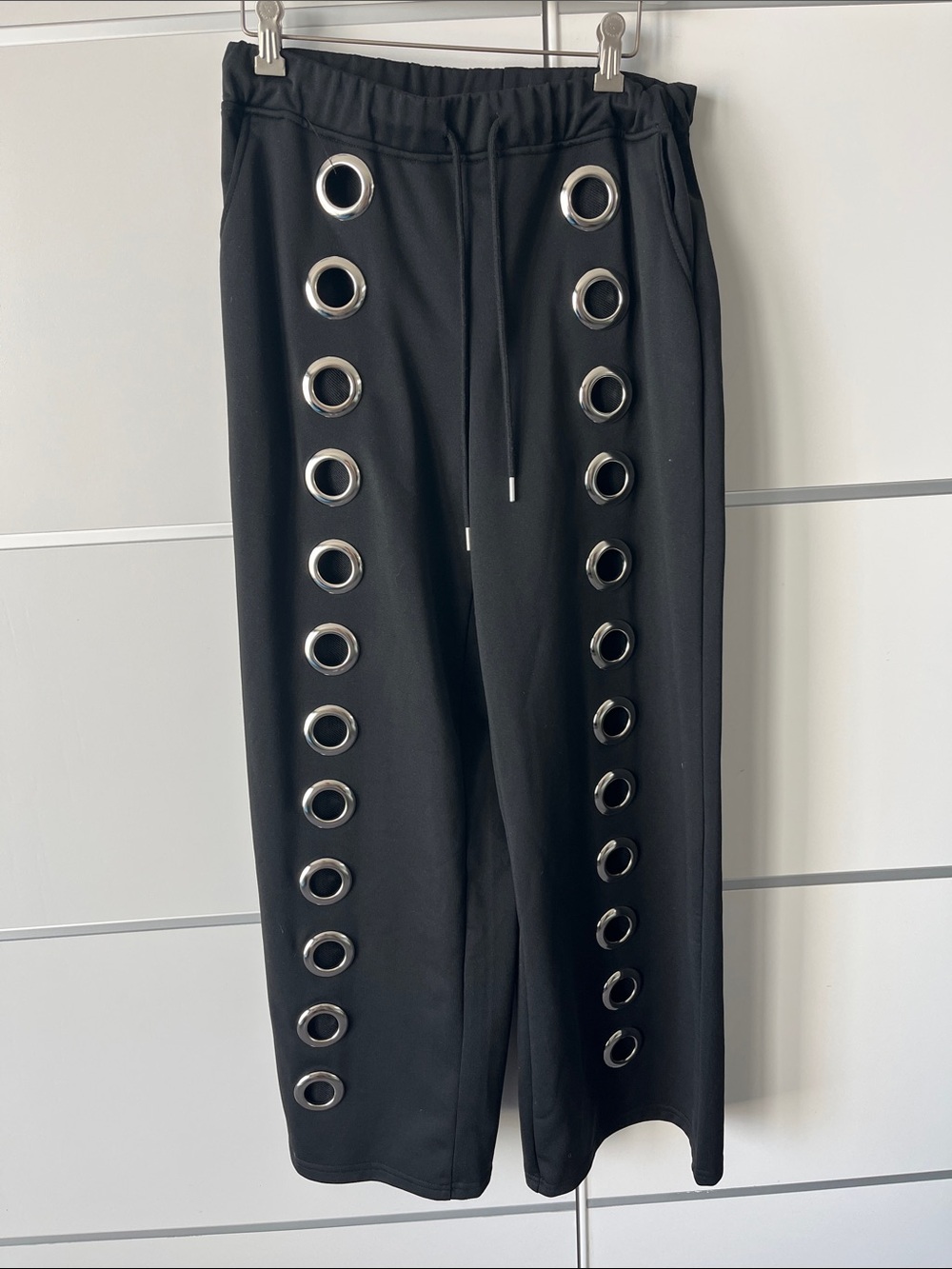 Grommet Black Pants!